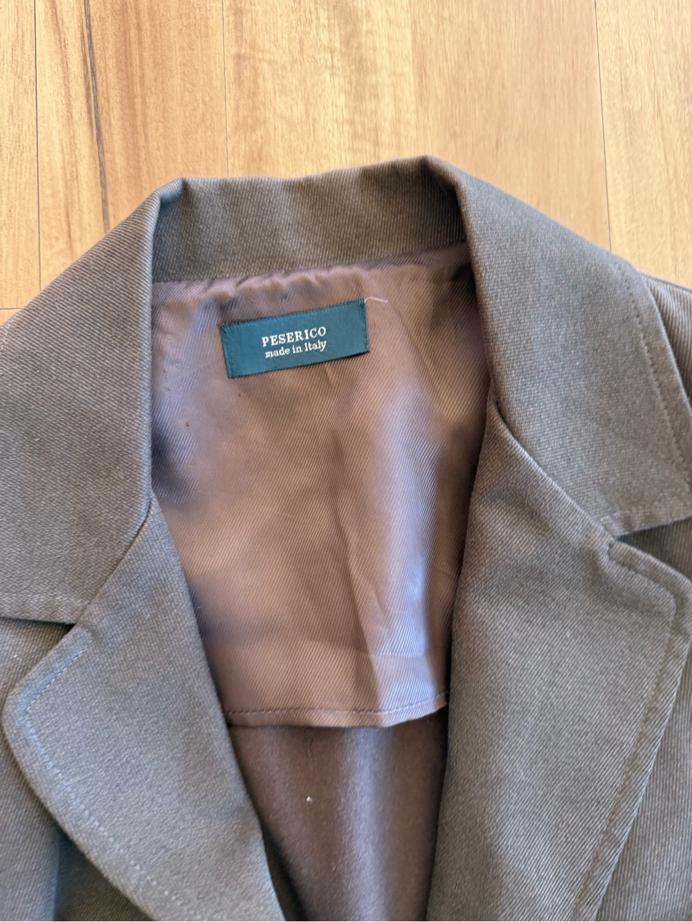 Vintage Peserico Brown Blazer - Picture 2 of 5